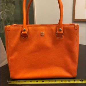 Kate Spade Wellsley orange Satchel Handbag